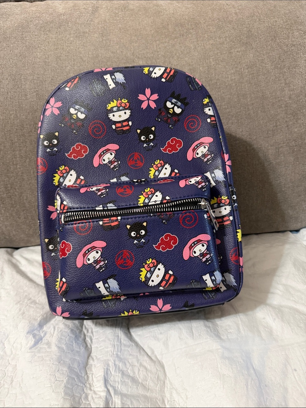 Hello kitty naruto Mini Backpack